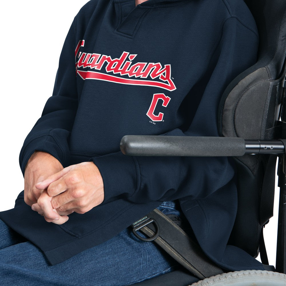 Cleveland Guardians G-III Sports by Carl Banks Adaptive Lockup Fleece Hoodie - MLB Hoodies