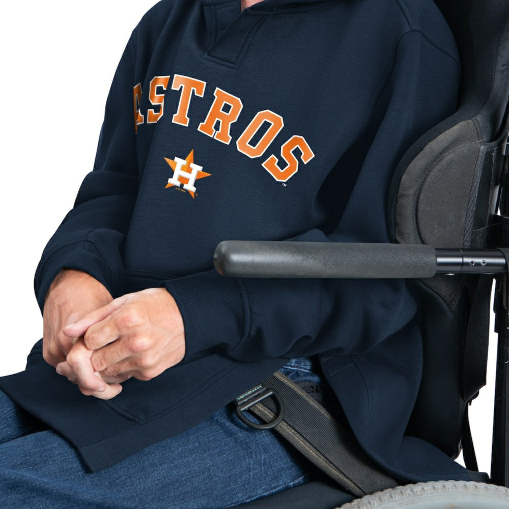 Houston Astros G-III Sports by Carl Banks Adaptive Lockup Fleece Hoodie - MLB Hoodies
