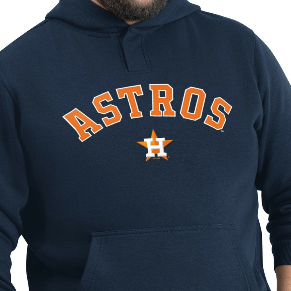 Houston Astros G-III Sports by Carl Banks Adaptive Lockup Fleece Hoodie - MLB Hoodies