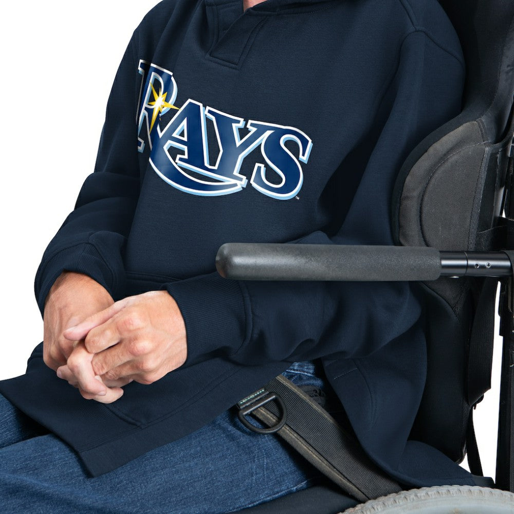 Tampa Bay Rays G-III Sports by Carl Banks Adaptive Lockup Fleece Hoodie - MLB Hoodies