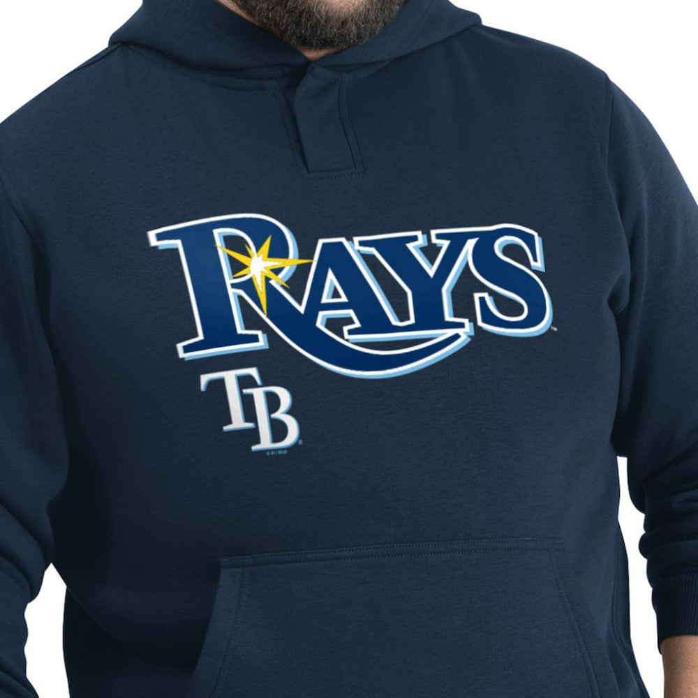 Tampa Bay Rays G-III Sports by Carl Banks Adaptive Lockup Fleece Hoodie - MLB Hoodies