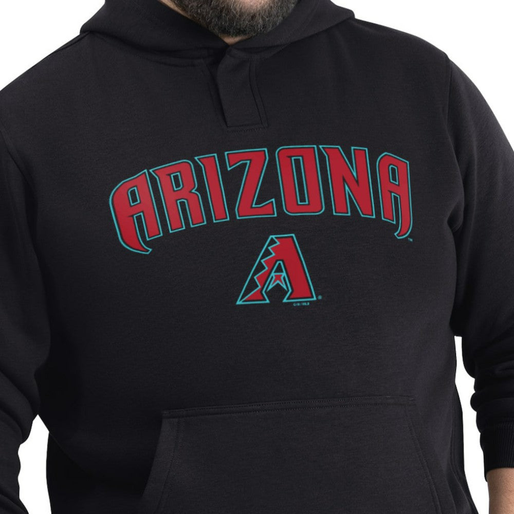 Arizona Diamondbacks G-III Sports by Carl Banks Adaptive Lockup Fleece Hoodie - MLB Hoodies