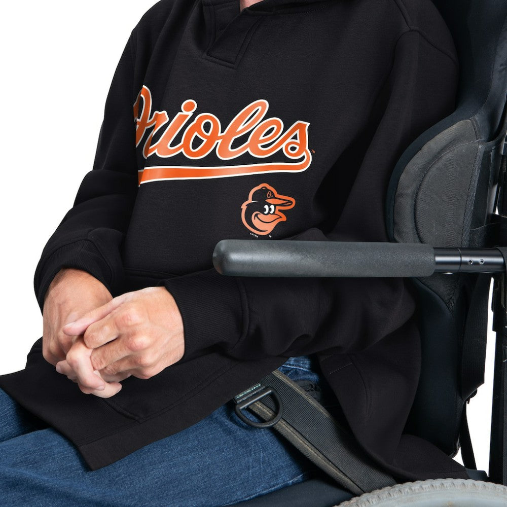 Baltimore Orioles G-III Sports by Carl Banks Adaptive Lockup Fleece Hoodie - MLB Hoodies