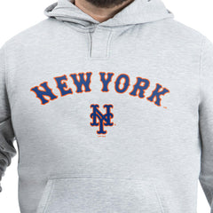 New York Mets G-III Sports by Carl Banks Adaptive Lockup Fleece Hoodie - MLB Hoodies