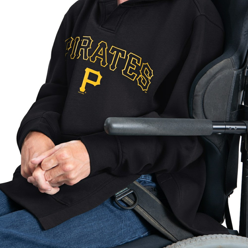 Pittsburgh Pirates G-III Sports by Carl Banks Adaptive Lockup Fleece Hoodie - MLB Hoodies