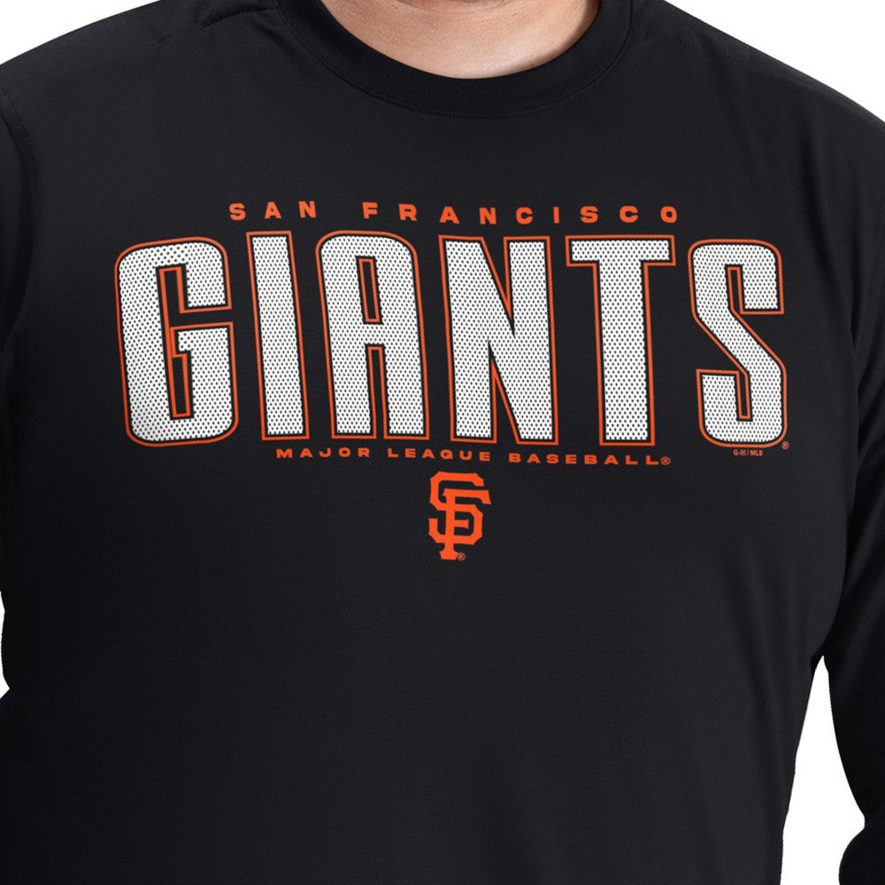 San Francisco Giants G-III Sports by Carl Banks Adaptive Long Sleeve T-Shirt - MLB T-shirts