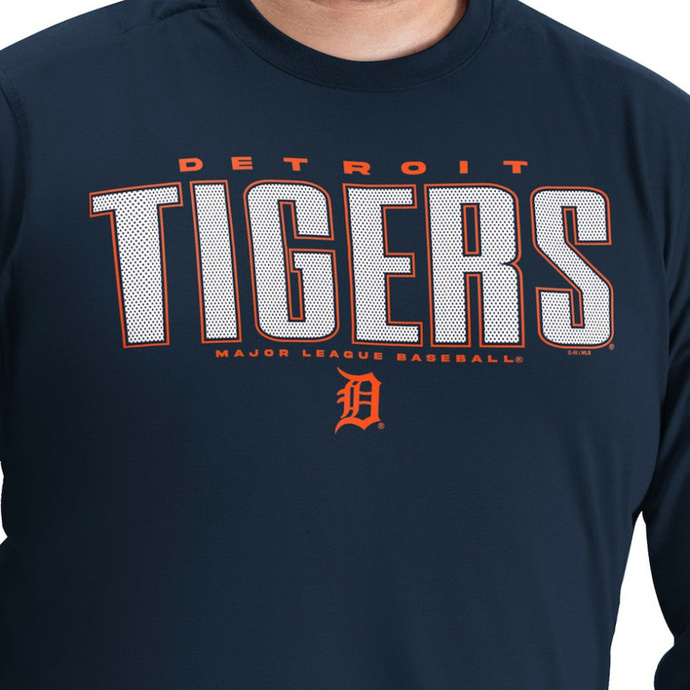 Detroit Tigers G-III Sports by Carl Banks Adaptive Long Sleeve T-Shirt - MLB T-shirts