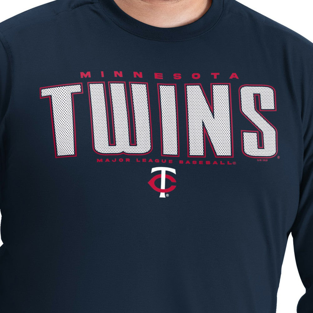 Minnesota Twins G-III Sports by Carl Banks Adaptive Long Sleeve T-Shirt - MLB T-shirts