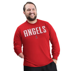 Los Angeles Angels G-III Sports by Carl Banks Adaptive Long Sleeve T-Shirt - MLB T-shirts