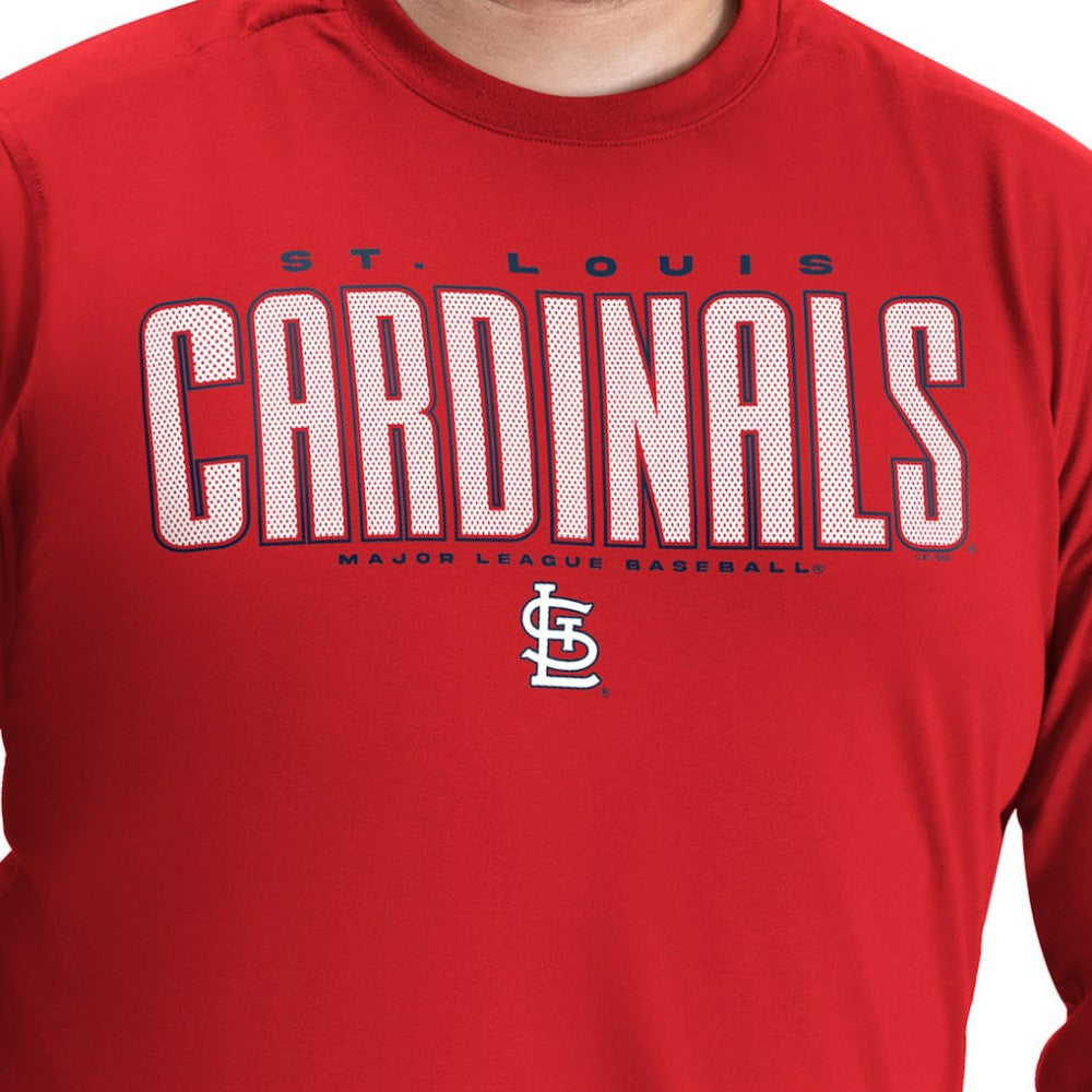 St. Louis Cardinals G-III Sports by Carl Banks Adaptive Long Sleeve T-Shirt - MLB T-shirts