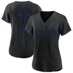 Shohei Ohtani Los Angeles Dodgers Profile Women's Plus Size Player Name & Number Fashion Jersey - MLB Jerseys