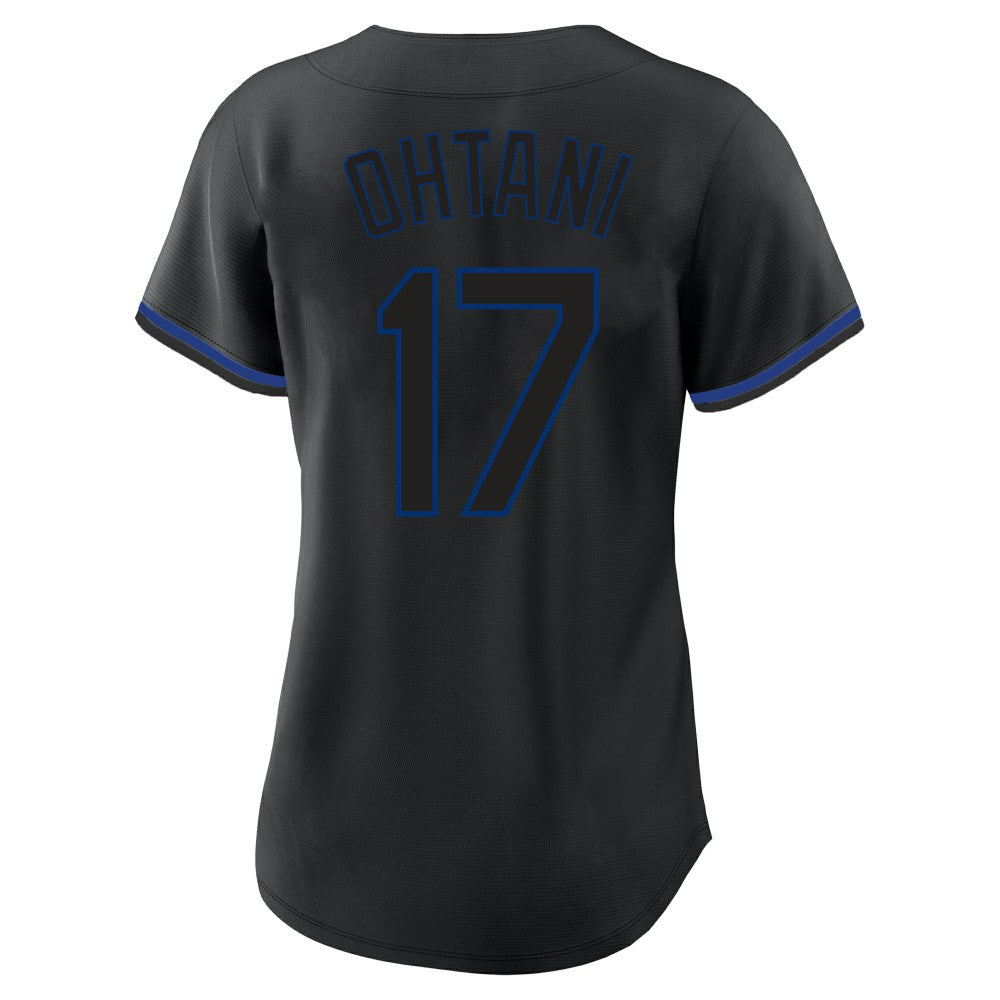 Shohei Ohtani Los Angeles Dodgers Profile Women's Plus Size Player Name & Number Fashion Jersey - MLB Jerseys