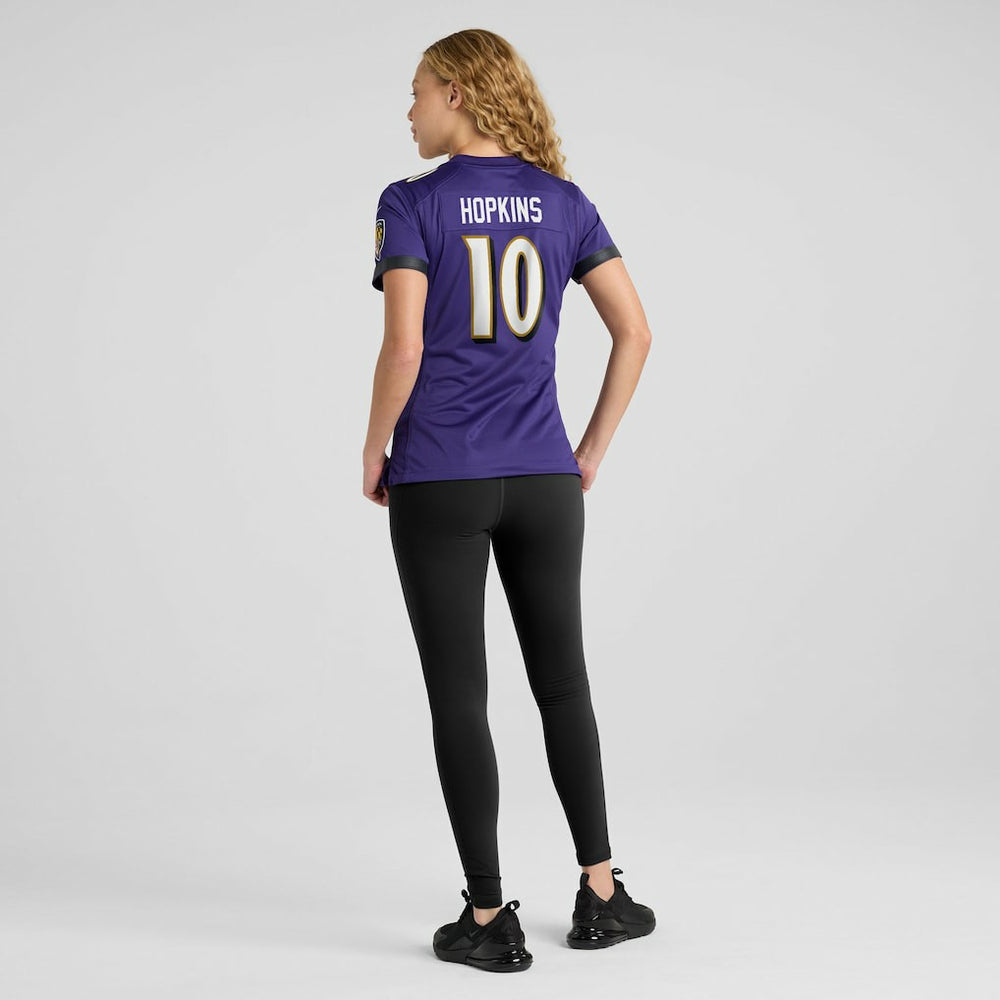 Baltimore Ravens DeAndre Hopkins  Women's Team Game Jersey | NFL Near me