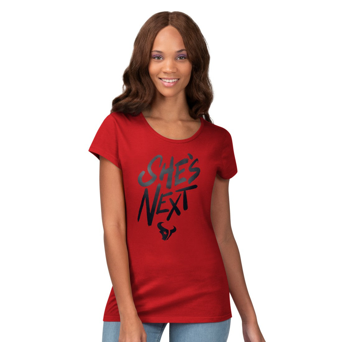 Houston Texans G-III 4Her by Carl Banks Women's She's Next Endzone T-Shirt | NFL Hot