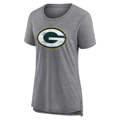 Green Bay Packers Women's Heritage Custom Name & Number Tri-Blend T-Shirt | NFL On sale