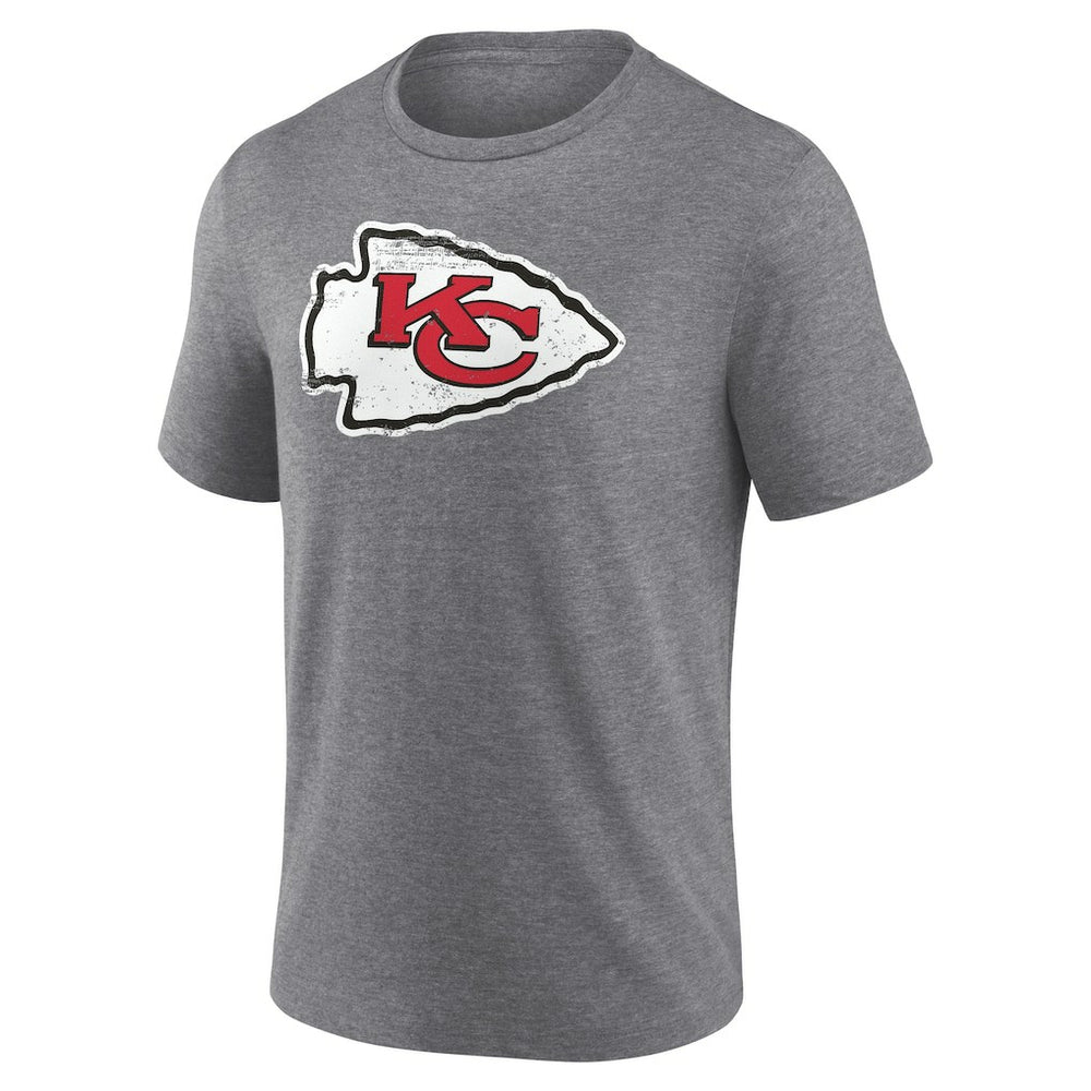 Kansas City Chiefs Heritage Custom Name & Number Tri-Blend T-Shirt | NFL New