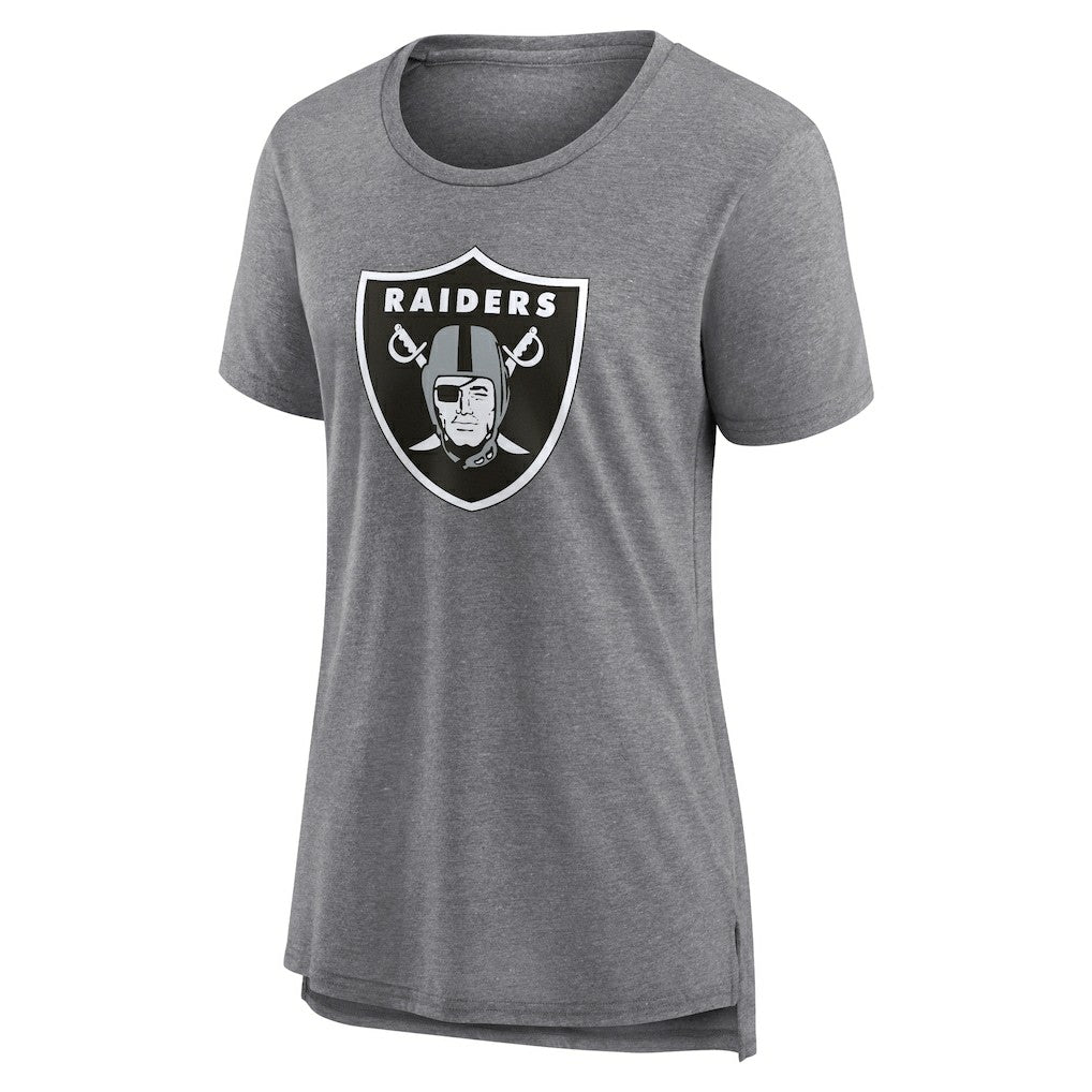 Las Vegas Raiders Women's Heritage Custom Name & Number Tri-Blend T-Shirt | NFL On sale