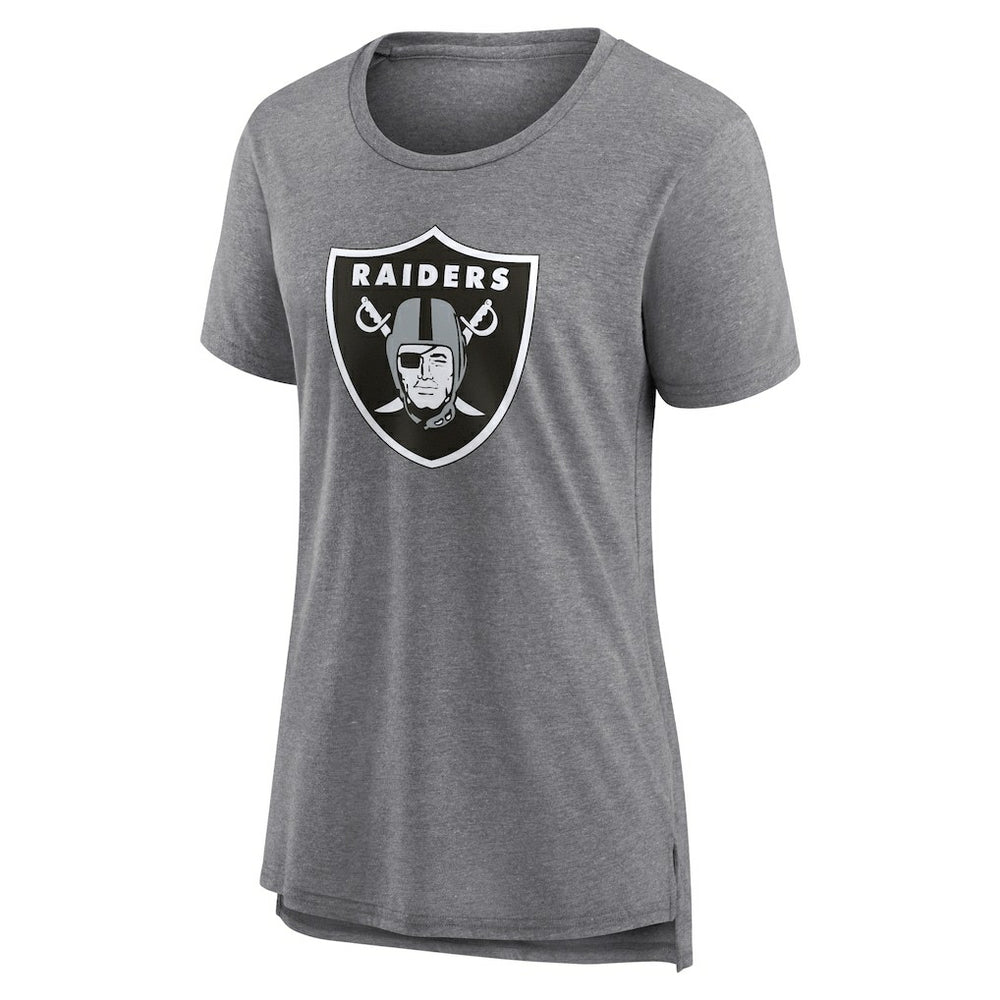 Las Vegas Raiders Women's Heritage Custom Name & Number Tri-Blend T-Shirt | NFL On sale