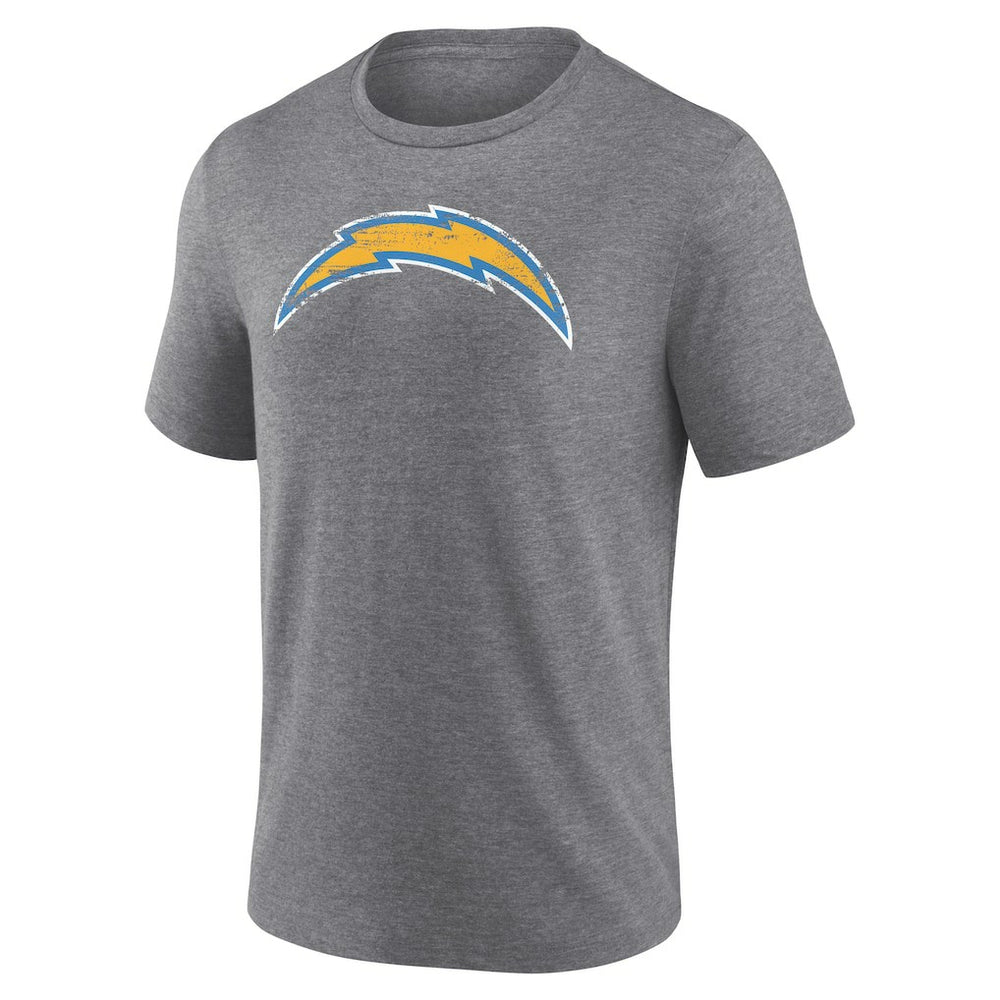 Los Angeles Chargers Heritage Custom Name & Number Tri-Blend T-Shirt | NFL Hot