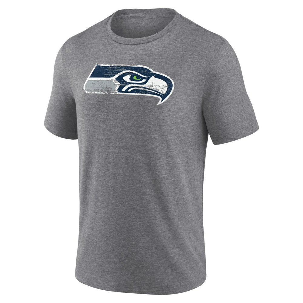 Seattle Seahawks Heritage Custom Name & Number Tri-Blend T-Shirt | NFL New