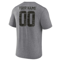Tampa Bay Buccaneers Heritage Custom Name & Number Tri-Blend T-Shirt | NFL Discount