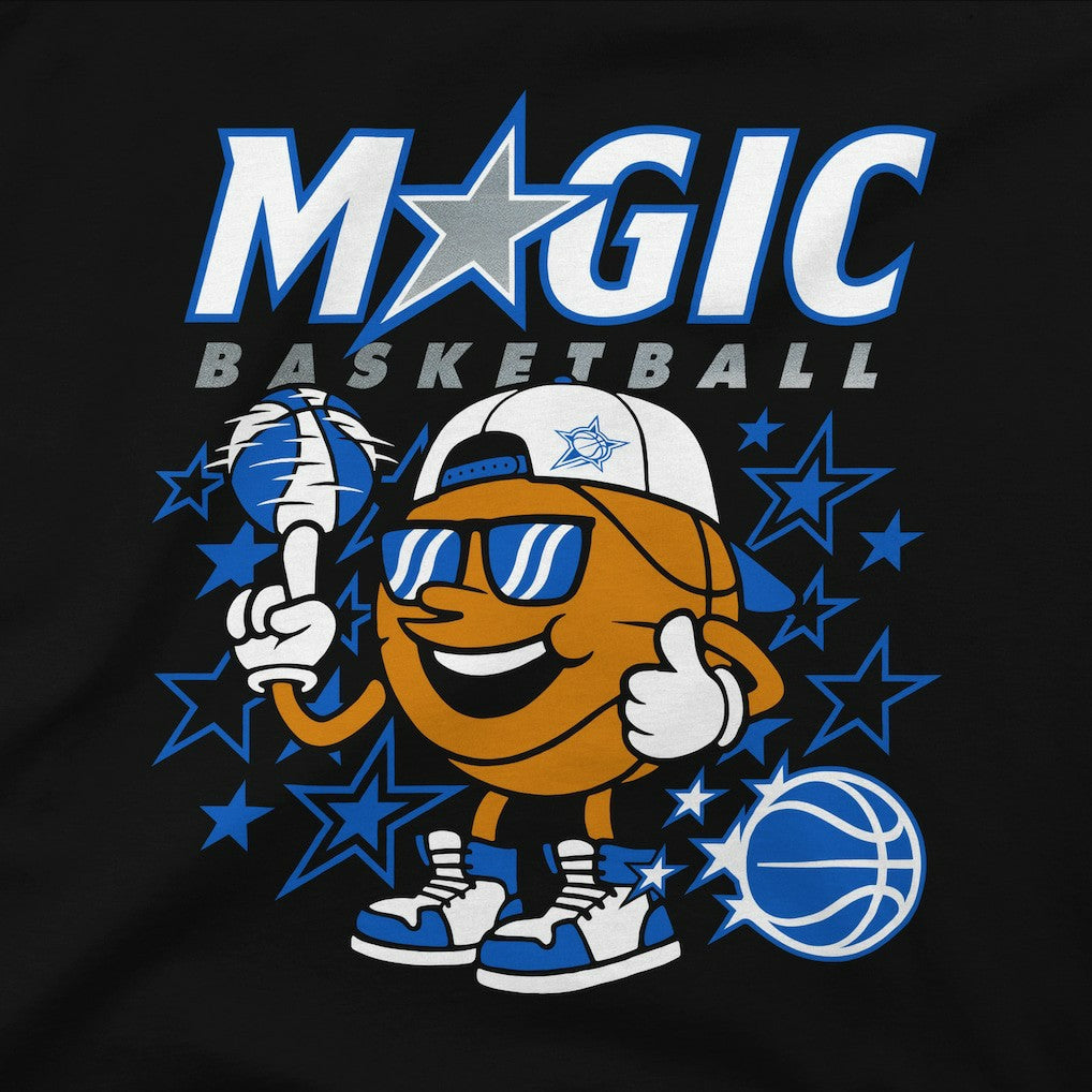 Black Orlando Magic Youth Cool Guy Essentials T-Shirt | NBA