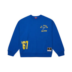 St. Louis Blues Mitchell & Ness Women's Vintage Crewneck Sweatshirt -  NHL Sweatshirts