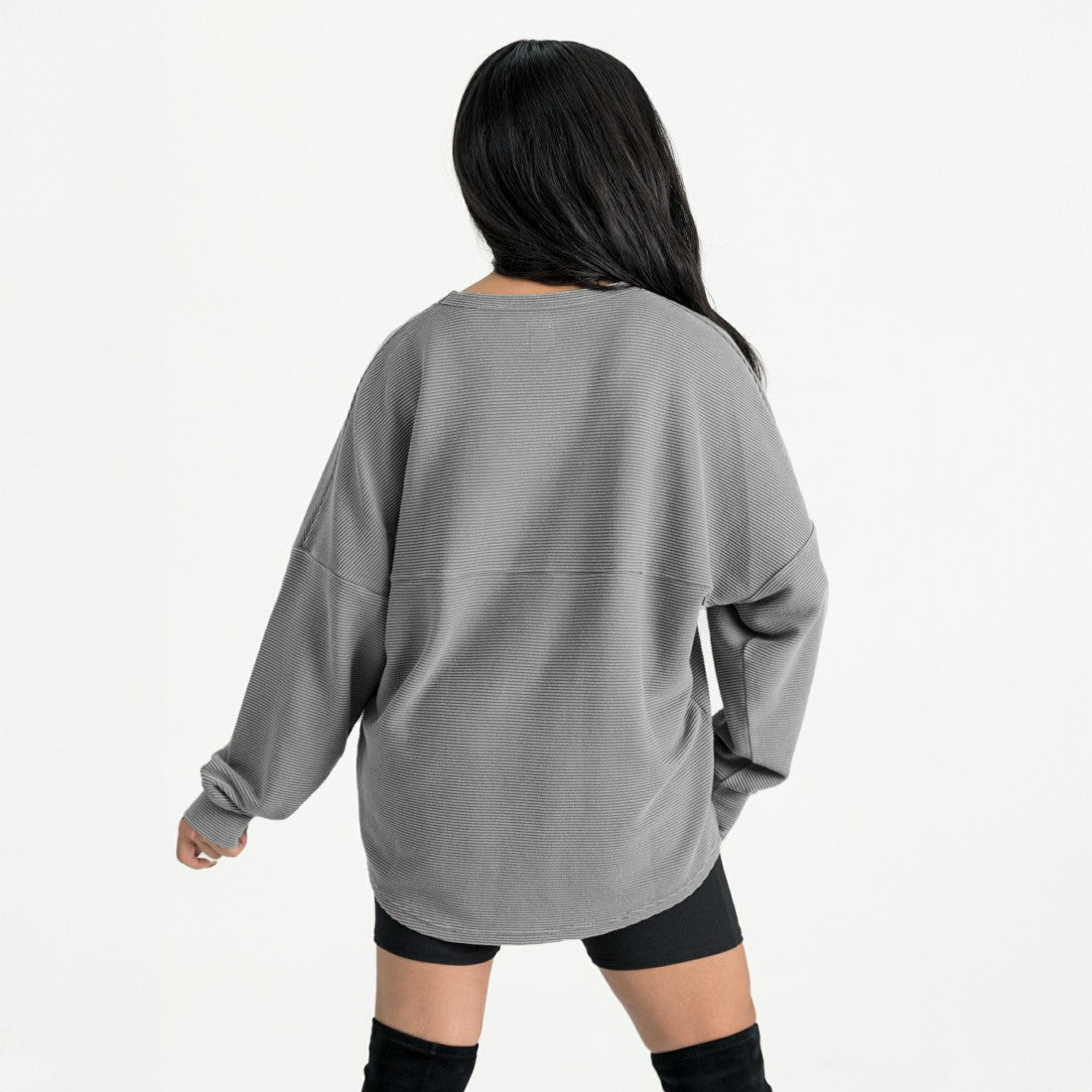 Tampa Bay Buccaneers Gameday Couture Women's Oversized Pure Motion Corded Sweatshirt | NFL Hot