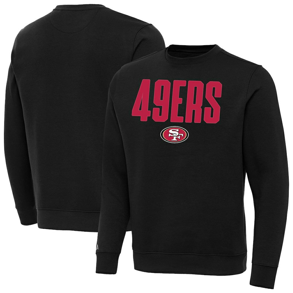 San Francisco 49ers Antigua Victory Sweatshirt | NFL Online
