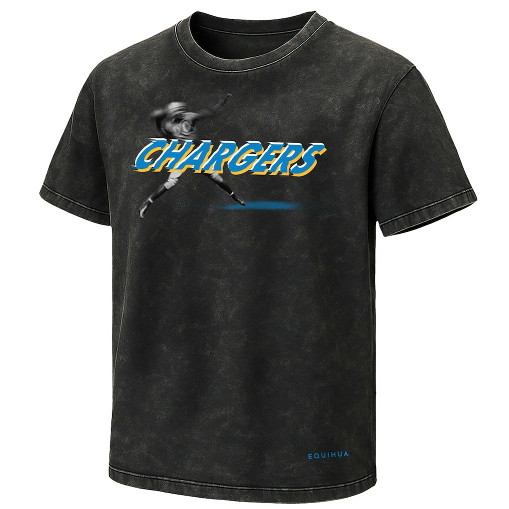 Los Angeles Chargers EQUIHUA Retro T-Shirt | NFL Hot