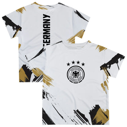 Germany National Team Vive La Fete Infant Paint Brush T-Shirt for sale - White