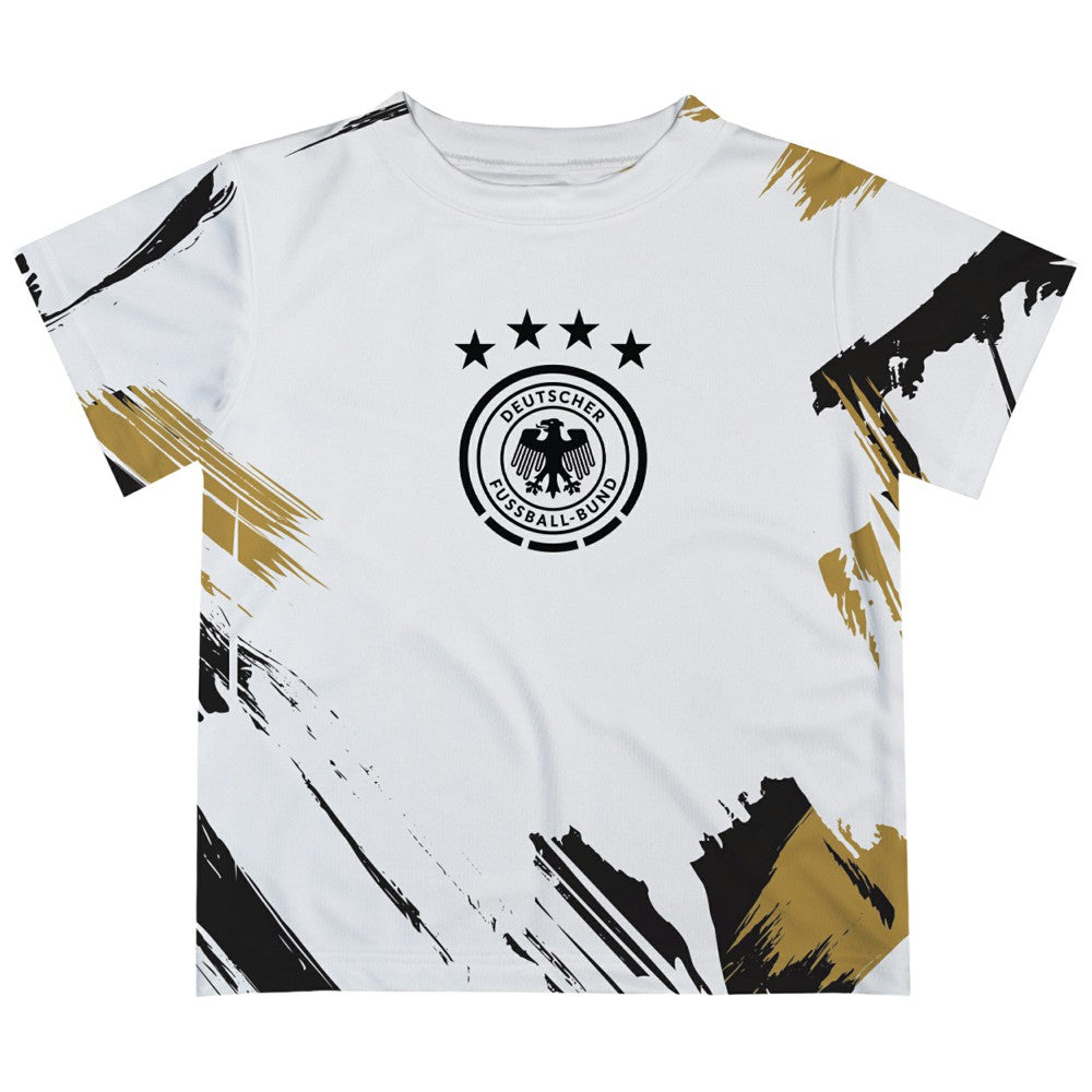 Germany National Team Vive La Fete Infant Paint Brush T-Shirt for sale - White