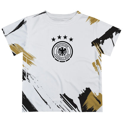 Germany National Team Vive La Fete Infant Paint Brush T-Shirt for sale - White