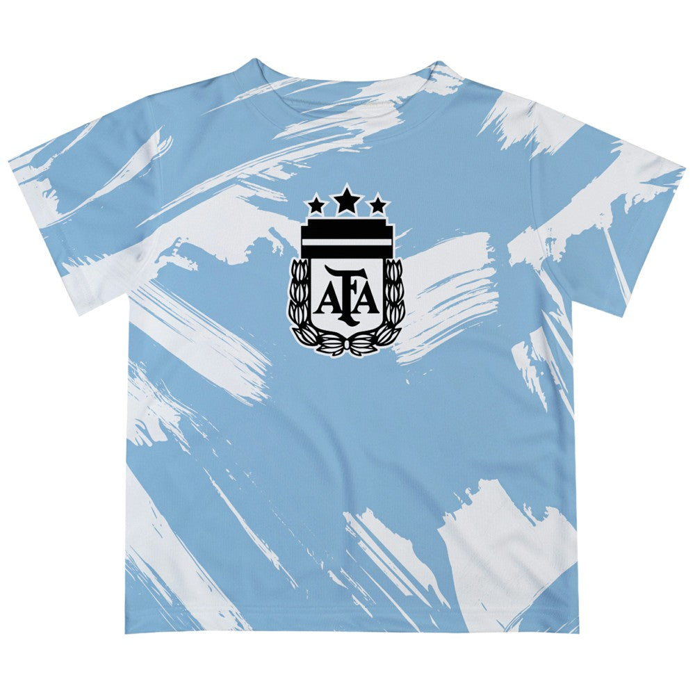 Argentina National Team Vive La Fete Youth Paint Brush T-Shirt