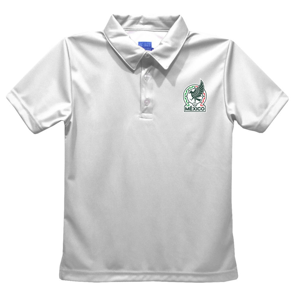 Mexico National Team Vive La Fete Youth Solid Polo
