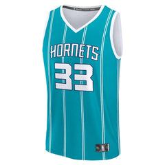 Teal Liam McNeeley Charlotte Hornets Fast Break Replica Jersey | NBA
