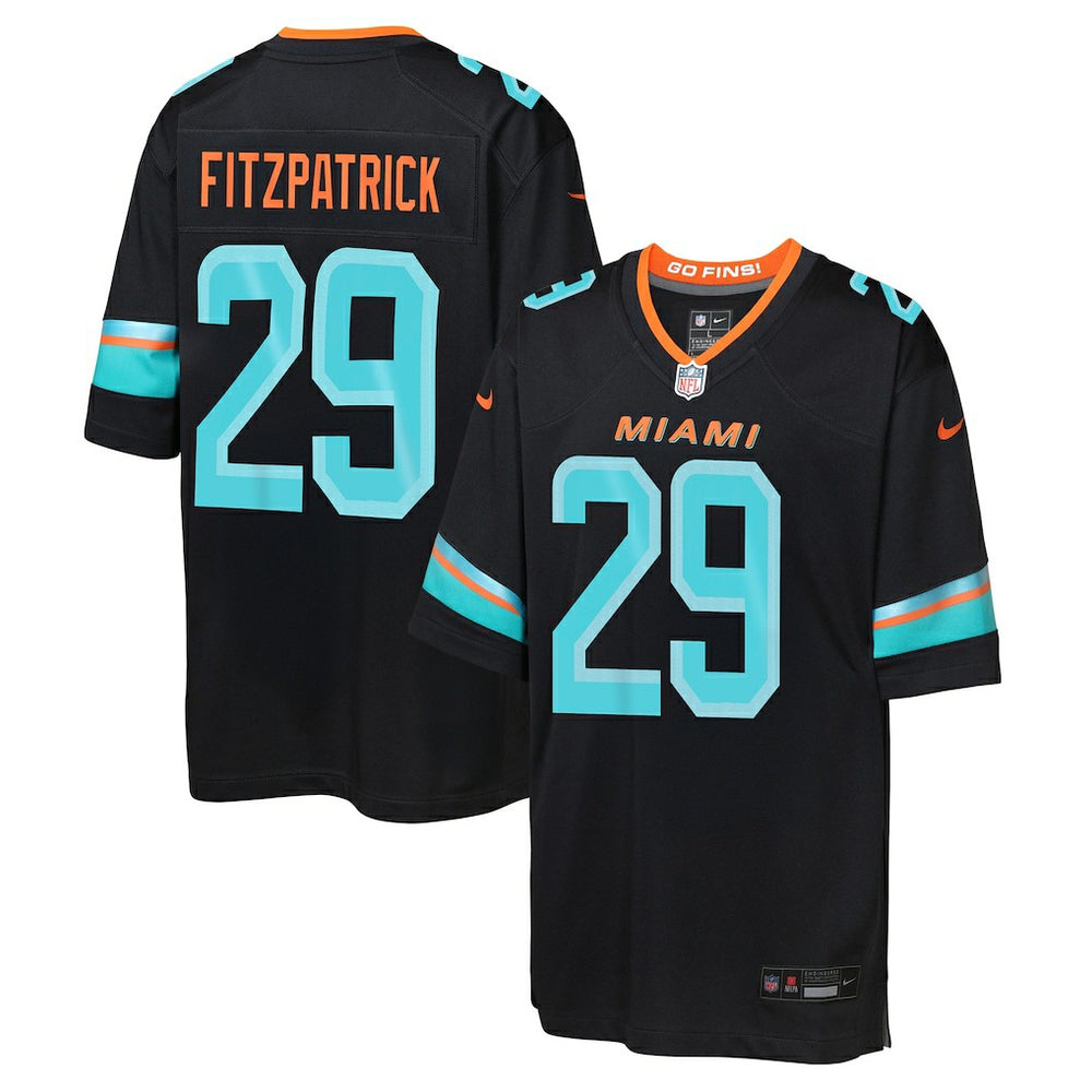 Miami Dolphins Minkah Fitzpatrick  Youth 2025 Rivalries Collection Game Jersey | NFL Online