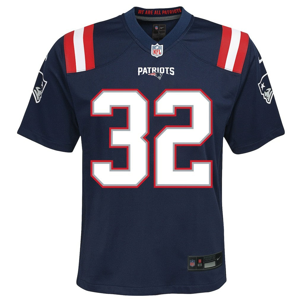 New England Patriots TreVeyon Henderson  Youth Team Game Jersey | NFL Online