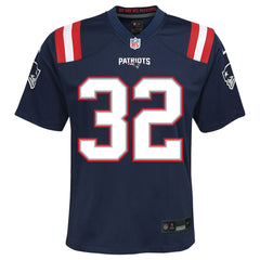 New England Patriots TreVeyon Henderson  Youth Team Game Jersey | NFL Online