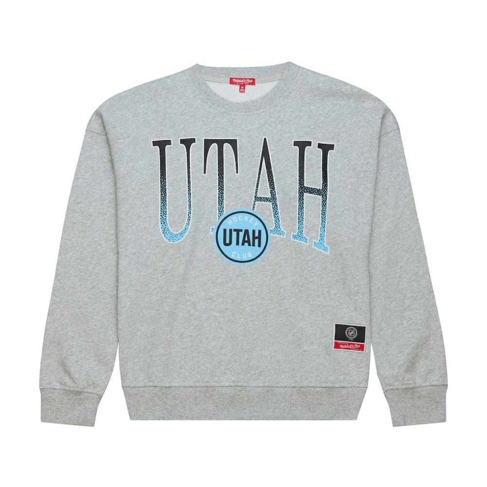 Utah Mammoth Mitchell & Ness Women's Hockey Night Sweatshirt -  NHL Sweatshirts