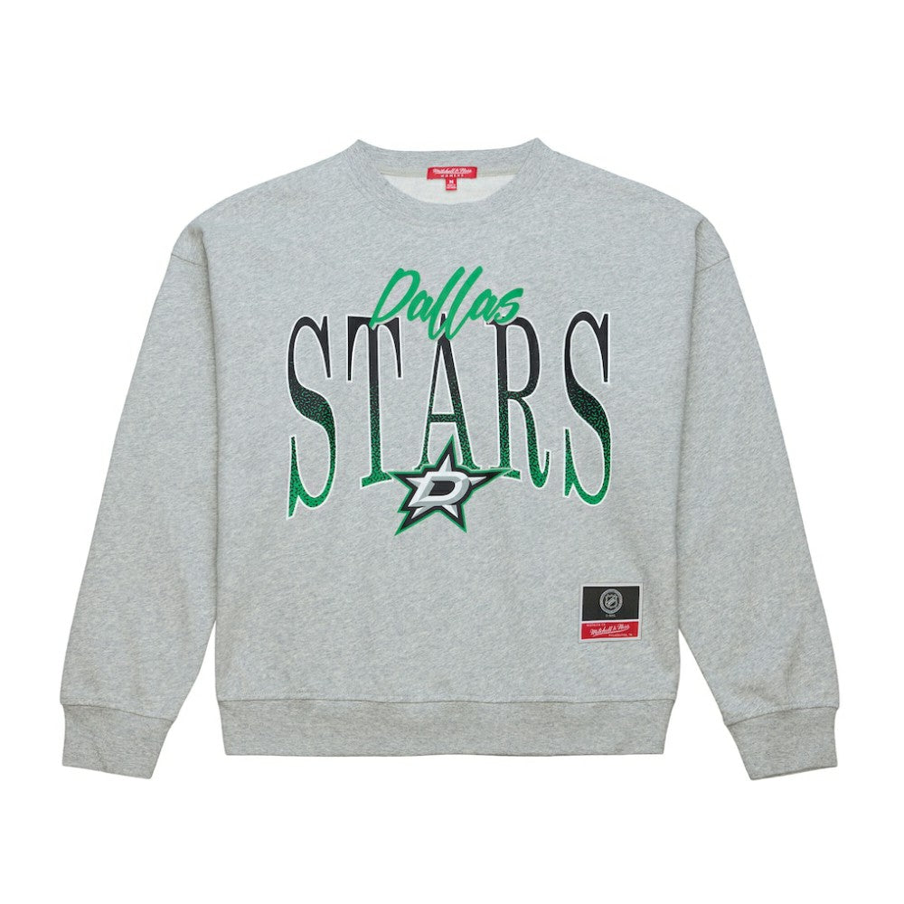 Dallas Stars Mitchell & Ness Women's Hockey Night Sweatshirt -  NHL Sweatshirts