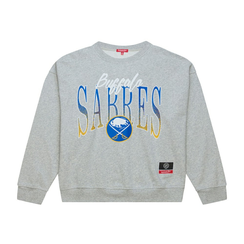 Buffalo Sabres Mitchell & Ness Women's Hockey Night Sweatshirt -  NHL Sweatshirts