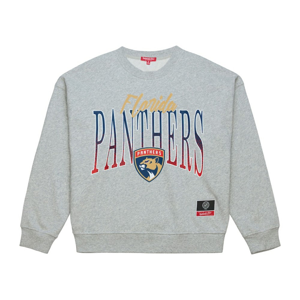 Florida Panthers Mitchell & Ness Women's Hockey Night Sweatshirt -  NHL Sweatshirts