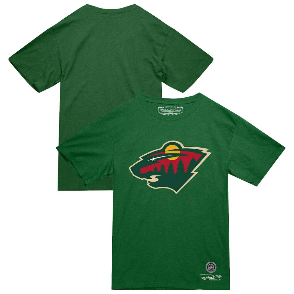 Minnesota Wild Mitchell & Ness Heritage T-Shirt -  NHL T-shirts