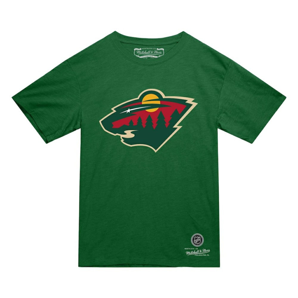 Minnesota Wild Mitchell & Ness Heritage T-Shirt -  NHL T-shirts