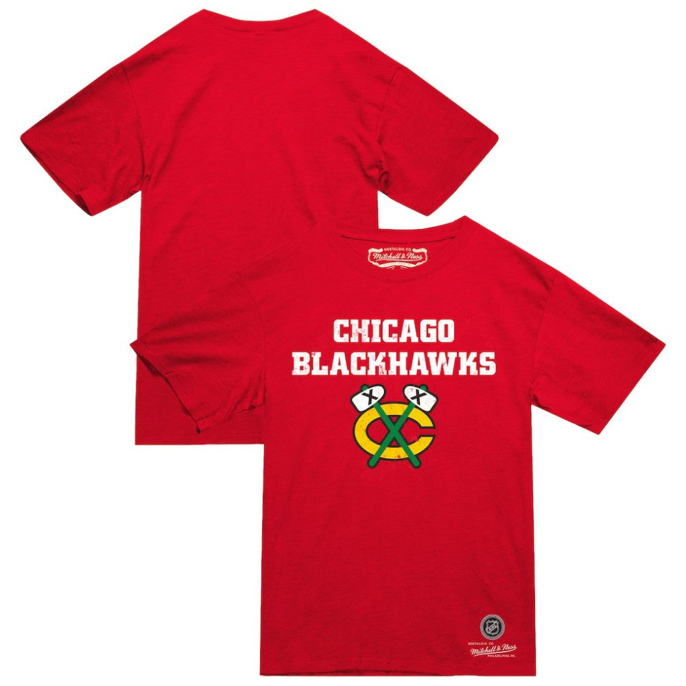 Chicago Blackhawks Mitchell & Ness Heritage T-Shirt -  NHL T-shirts