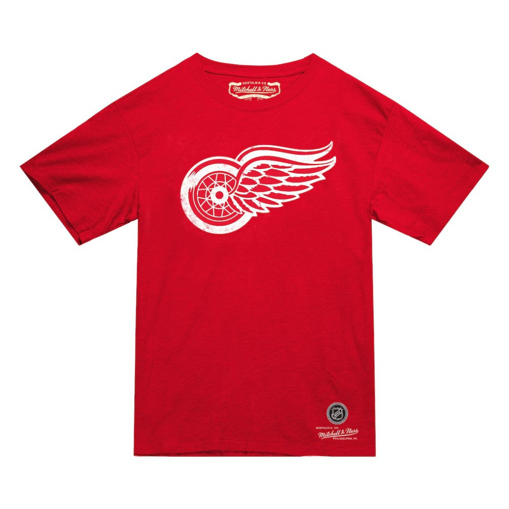 Detroit Red Wings Mitchell & Ness Heritage T-Shirt -  NHL T-shirts