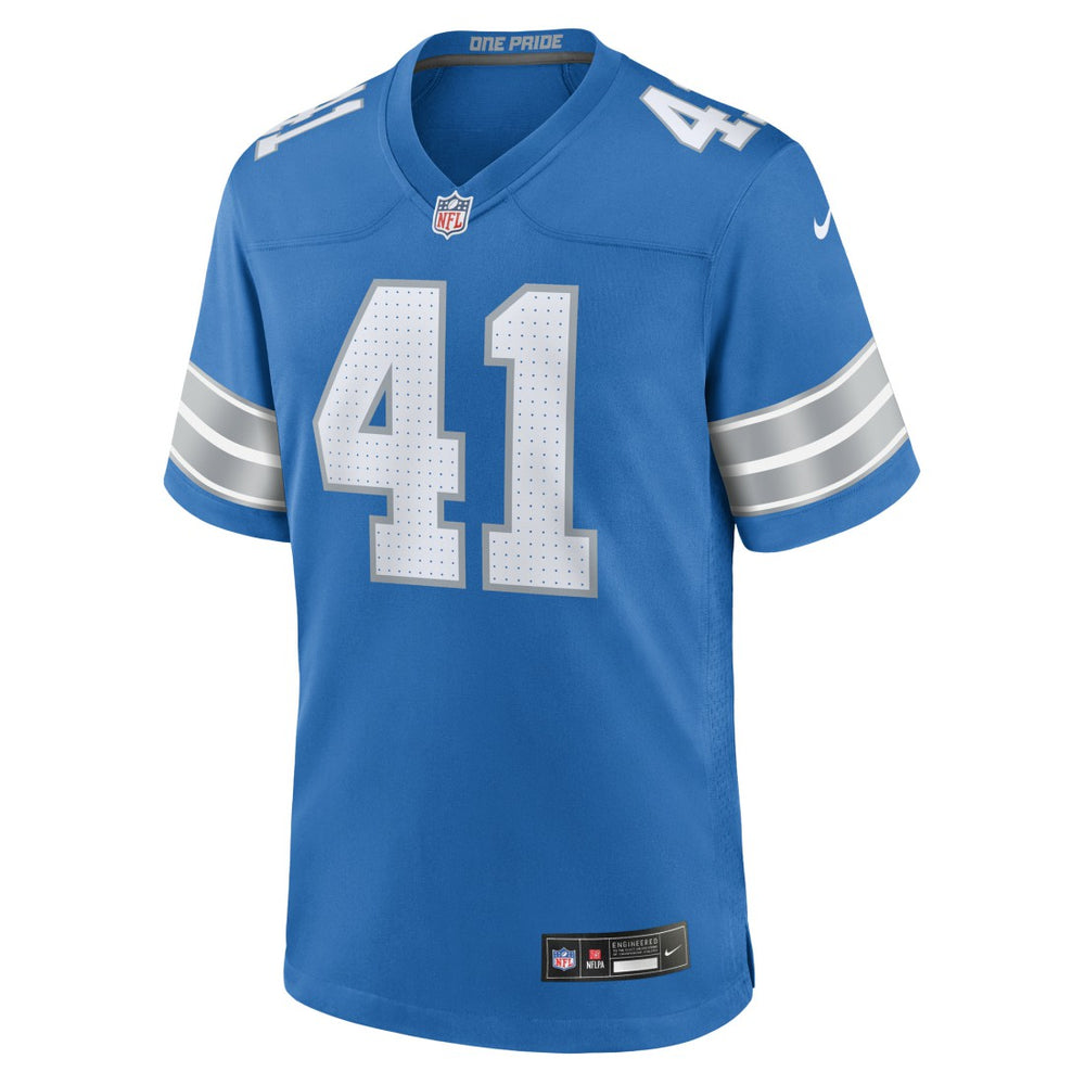 Detroit Lions Gunnar Oakes  Team Game Jersey | NFL US