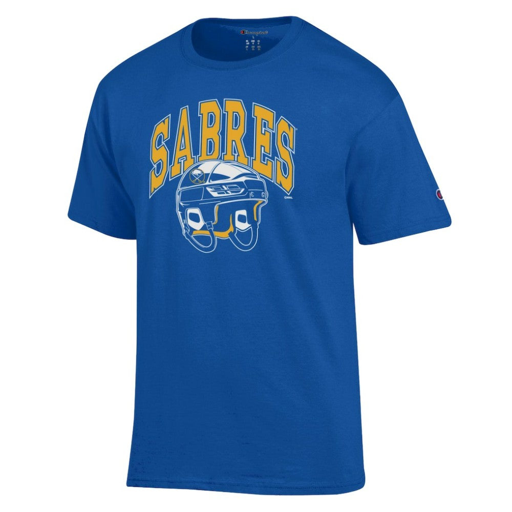 Buffalo Sabres Champion Helmet T-Shirt -  NHL T-shirts