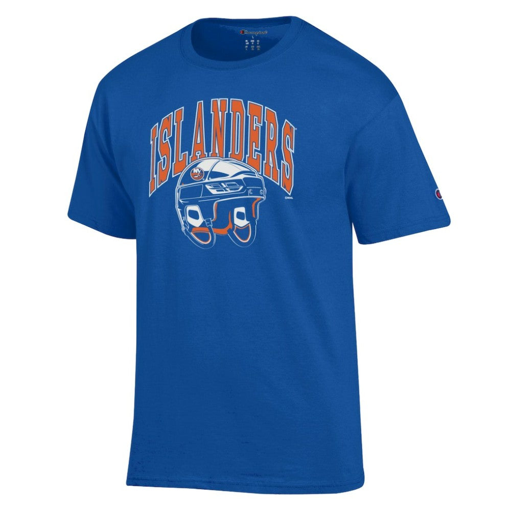New York Islanders Champion Helmet T-Shirt -  NHL T-shirts